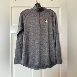 colosseum FSU half-zip pull over- size L